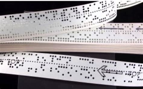 what is punched tape